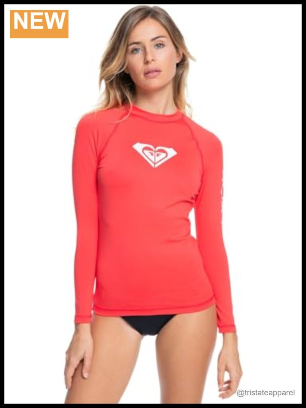 Long Sleeve Compression Rashguard UPF 50+ Quick Dry Recycled Swim Shirt